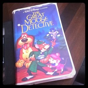 The great mouse detective vhs